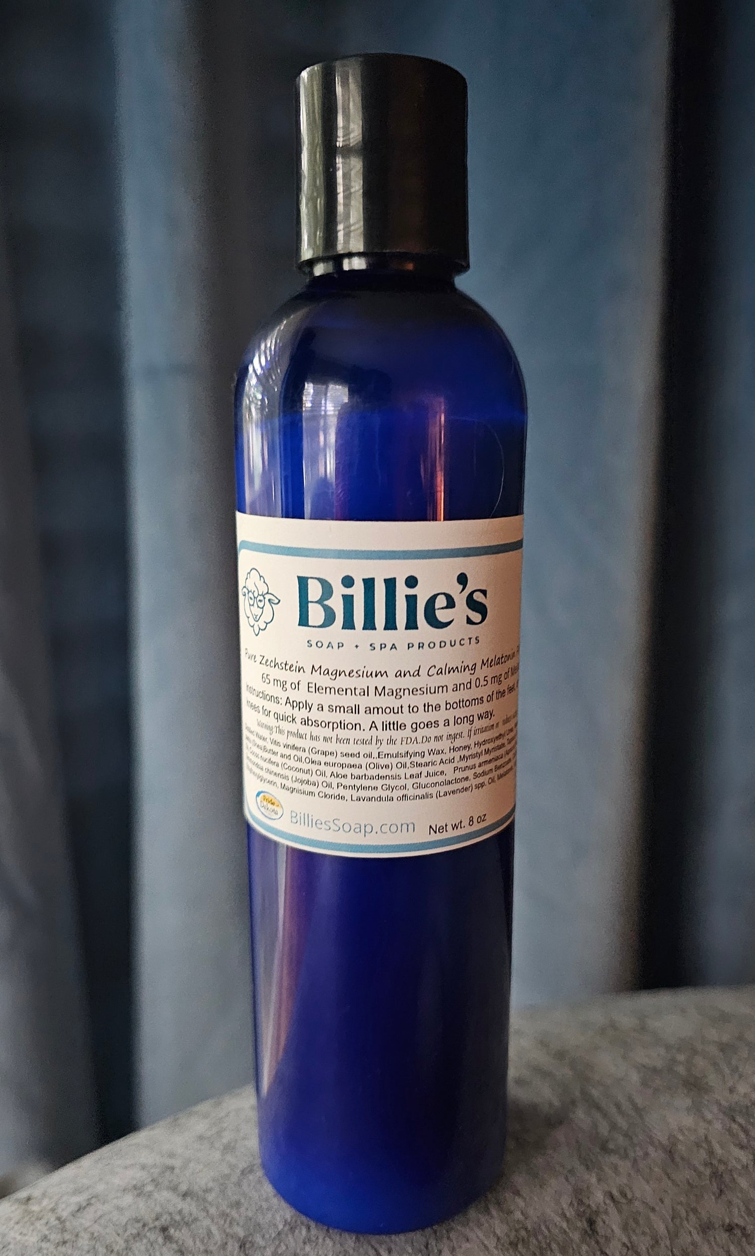 Relaxing Magnesium Lotion 8 oz