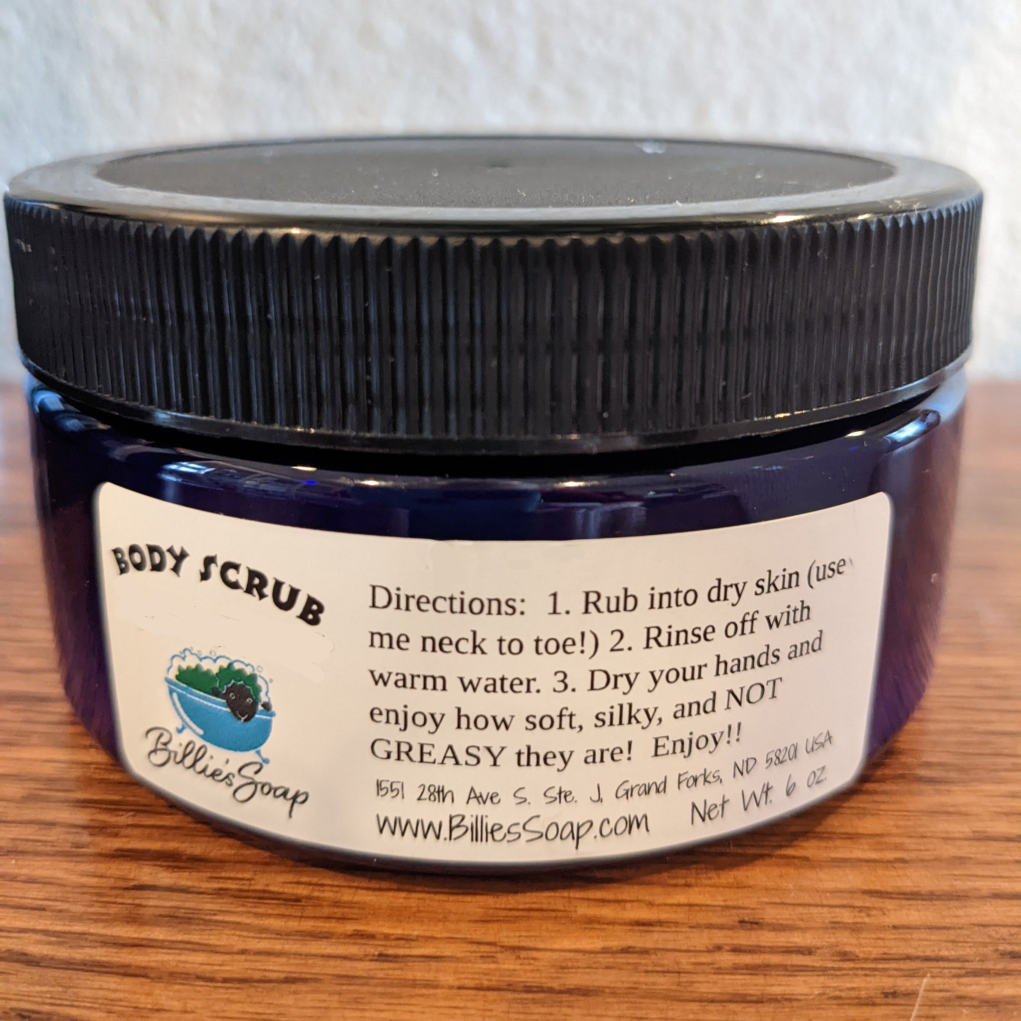 Billie's Body Scrub - Triple Mint - Half